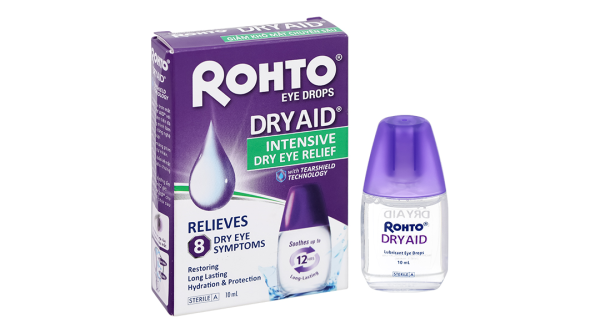 Dung dịch nhỏ mắt Rohto Dry Aid giảm khô mắt chai 10ml