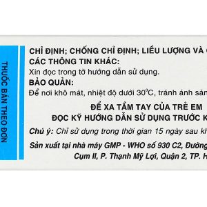 Dung dịch nhỏ mắt Tobcol-Dex điều trị viêm mi mắt, viêm kết mạc chai 5ml