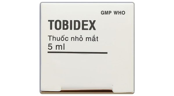 Dung dịch nhỏ mắt Tobidex điều trị viêm mắt chai 5ml