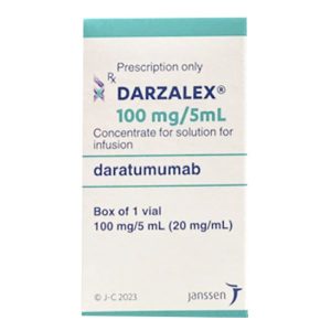 Dung dịch pha tiêm Darzalex 100mg/5ml điều trị đa u tuỷ lọ 5ml