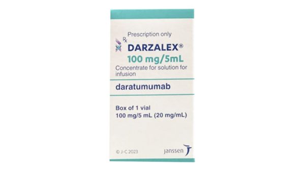 Dung dịch pha tiêm Darzalex 100mg/5ml điều trị đa u tuỷ lọ 5ml