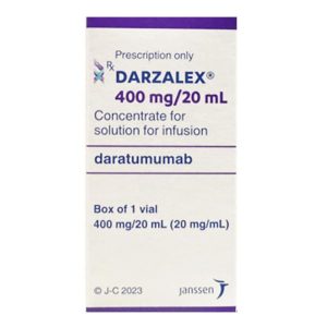 Dung dịch pha tiêm Darzalex 400mg/20ml điều trị đa u tuỷ lọ 20ml