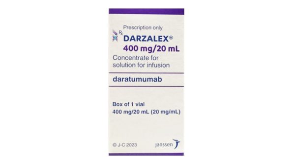 Dung dịch pha tiêm Darzalex 400mg/20ml điều trị đa u tuỷ lọ 20ml