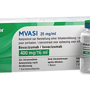 Dung dịch pha truyền Mvasi 400mg/16ml điều trị ung thư phổi, đại tràng lọ 16ml