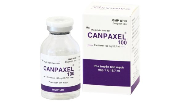 Dung dịch tiêm Canpaxel 100mg/16.7ml điều trị ung thư buồng trứng, vú chai 16.7ml