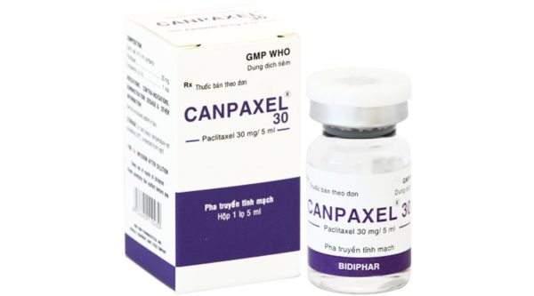 Dung dịch tiêm Canpaxel 30mg/5ml điều trị ung thư buồng trứng, vú chai 5ml