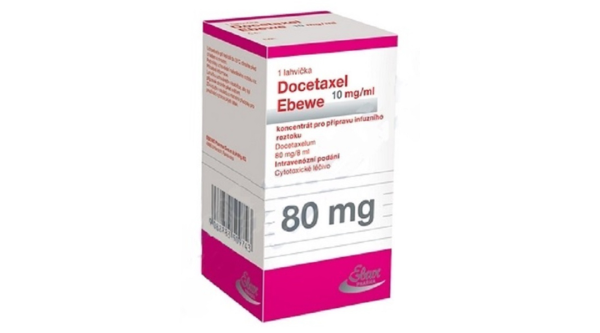 Dung dịch tiêm Docetaxel Ebewe 20mg/2ml điều trị ung thư vú chai 8ml