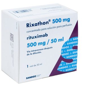 Dung dịch tiêm Rixathon 500mg/50ml điều trị u lympho, u hạt chai 50ml