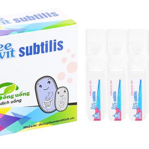 Dịch uống Beejuvit Subtilis bổ sung vi sinh đường ruột hộp 10 ống x 5ml