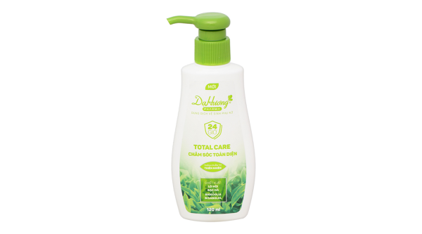 Dung dịch vệ sinh phụ nữ Dạ Hương Total care vệ sinh chăm sóc toàn diện chai 120ml