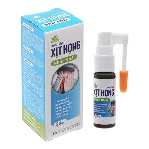 Dung dịch xịt họng Nhất Nhất hỗ trợ giảm ho, khản tiếng chai 20ml