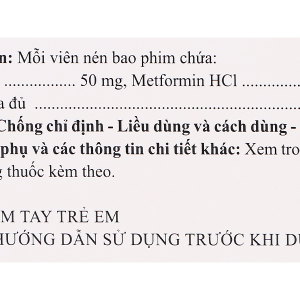 Duobivent trị đái tháo đường tuýp 2 (3 vỉ x 10 viên)