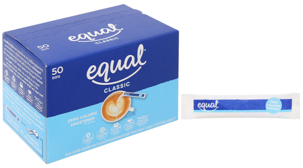 Đường ăn kiêng Equal Classic hộp 50g (50 gói x 1g)