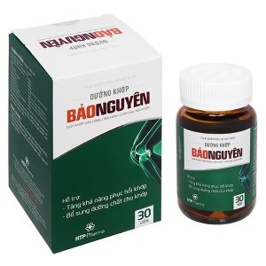 Dưỡng khớp Bảo Nguyên làm trơn ổ khớp, giảm đau mỏi khớp chai 30 viên