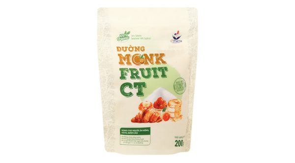 Đường ăn kiêng Monk Fruit CT túi 200g