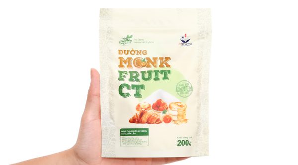 Đường ăn kiêng Monk Fruit CT túi 200g