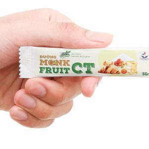 Đường ăn kiêng Monk Fruit CT hộp 100g (20 gói x 5g)