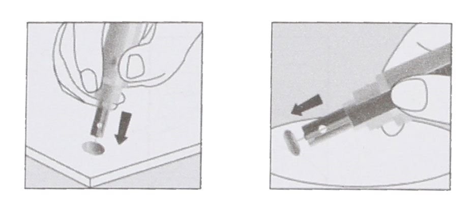 Hướng dẫn tiêu hủy kim của Máy đo đường huyết On Call EZ II