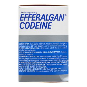 Viên sủi Efferalgan Codeine giảm đau, hạ sốt (10 vỉ x 4 viên)