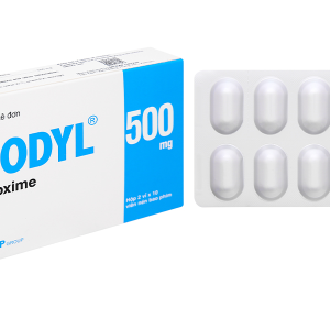 Efodyl 500mg trị nhiễm khuẩn (2 vỉ x 10 viên)