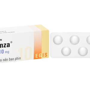 Egolanza 10mg trị tâm thần phân liệt, rối loạn lưỡng cực (4 vỉ x 7 viên)