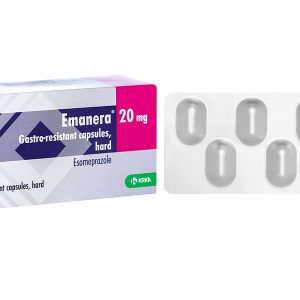 Emanera 20mg trị viêm loét thực quản do trào ngược (4 vỉ x 7 viên)