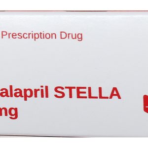 Enalapril Stella 5mg trị tăng huyết áp, suy tim (3 vỉ x 10 viên)