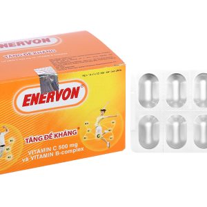Enervon bổ sung vitamin nhóm B và vitamin C (10 vỉ x 10 viên)
