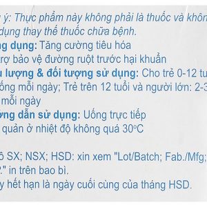 Men vi sinh Enterogermina Gut Defense tăng cường tiêu hóa hộp 20 ống x 5ml