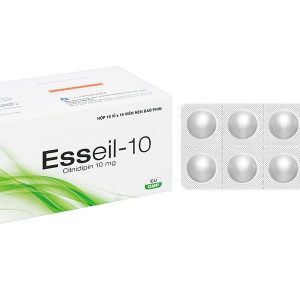 Esseil-10 chỉ định trong điều trị tăng huyết áp (10 vỉ x 10 viên)