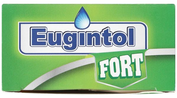 Eugintol Fort điều trị các chứng ho do đau họng, sổ mũi, cảm cúm (10 vỉ x 10 viên)