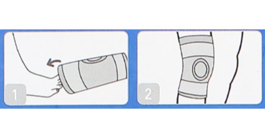 Bao đeo đầu gối Dr. Med DR-K021 size S