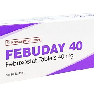 Febuday 40 điều trị chứng tăng acid uric huyết (3 vỉ x 10 viên)