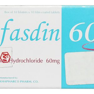 Fefasdin 60 điều trị viêm mũi dị ứng, mày đay (10 vỉ x 10 viên)