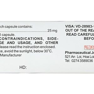 Fellaini 25mg điều trị vẩy nến và bệnh ngoài da (3 vỉ x 10 viên)