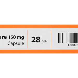 Ferricure 150mg Capsule trị tình trạng thiếu hụt sắt, thiếu máu do sắt (2 vỉ x 14 viên)