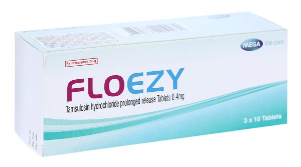 Floezy 0.4mg trị phì đại tuyến tiền liệt (3 vỉ x 10 viên)
