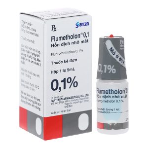 Hỗn dịch nhỏ mắt Flumetholon 0.1 trị các bệnh viêm ngoài mắt lọ 5ml