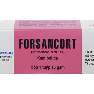 Kem bôi Forsancort trị các bệnh viêm da tiếp xúc tuýp 15g
