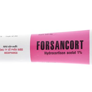 Kem bôi Forsancort trị các bệnh viêm da tiếp xúc tuýp 15g