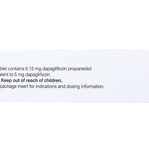 Forxiga 5mg trị đái tháo đường tuýp 2, suy tim và bệnh thận mạn tính (2 vỉ x 14 viên)