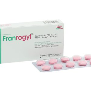 Franrogyl 20mg trị nhiễm khuẩn răng miệng (2 vỉ x 10 viên)