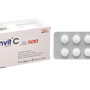 Franvit C.Ex 500 bổ sung vitamin C, tăng đề kháng (5 vỉ x 10 viên)