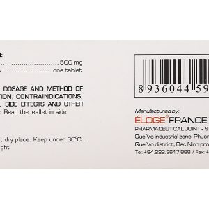 Franvit C.Ex 500 bổ sung vitamin C, tăng đề kháng (5 vỉ x 10 viên)