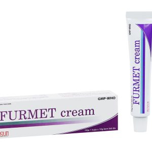 Kem bôi Furmet Cream trị nấm, viêm da có biến chứng nhiễm trùng tuýp 10g