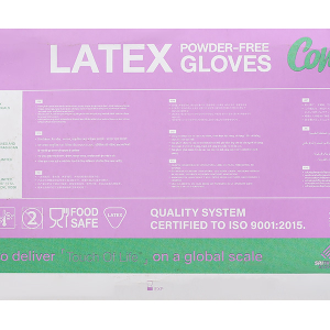 Găng tay y tế không bột Latex I'm Glove size M hộp 50 đôi