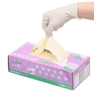 Găng tay y tế không bột Latex I'm Glove size M hộp 50 đôi