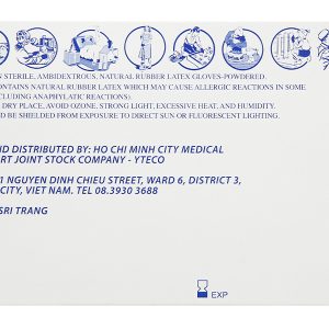 Găng tay y tế có bột Super Care size M hộp 50 đôi