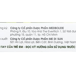 Gefbin 10mg trị viêm mũi dị ứng, nổi mày đay vô căn mạn tính (3 vỉ x 10 viên)