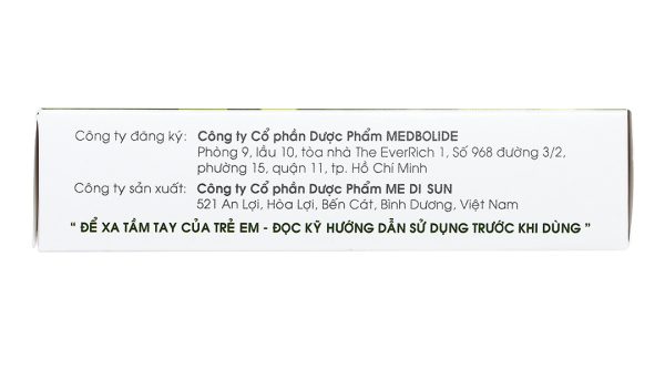 Gefbin 10mg trị viêm mũi dị ứng, nổi mày đay vô căn mạn tính (3 vỉ x 10 viên)